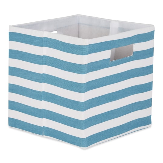 DII® Striped Square Storage Cube